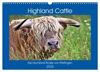 Produktbild: Highland Cattle, die Hochlandrinder aus Pfeffingen (Wandkalender 2026 DIN A3 quer), CALVENDO Monatskalender