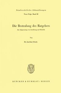 Produktbild: Die Bestrafung des Ratgebers.