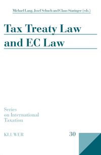 Produktbild: Tax Treaty Law and EC Law