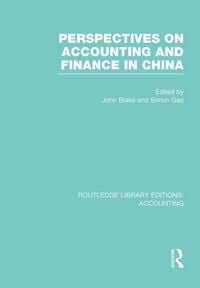 Produktbild: Perspectives on Accounting and Finance in China (RLE Accounting)