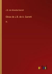 Produktbild: Obras de J.B. de A. Garrett