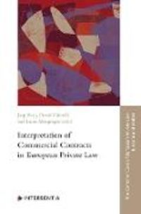 Produktbild: Interpretation of Commercial Contracts in European Private Law