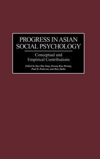 Produktbild: Progress in Asian Social Psychology