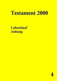 Produktbild: Testament 2000 Band 4