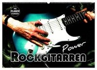 Produktbild: Rockgitarren Power (Wandkalender 2026 DIN A2 quer), CALVENDO Monatskalender