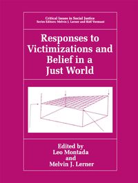 Produktbild: Responses to Victimizations and Belief in a Just World