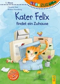 Produktbild: LESEZUG/1. Klasse: Kater Felix findet ein Zuhause