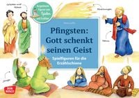 Produktbild: Pfingsten: Gott schenkt seinen Geist. Erz&auml;hlschienen-Figurenset