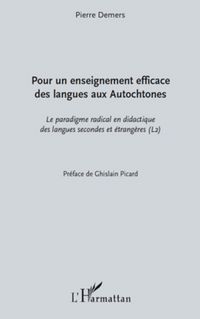 Produktbild: Pour un enseignement efficace des langues aux autochtones