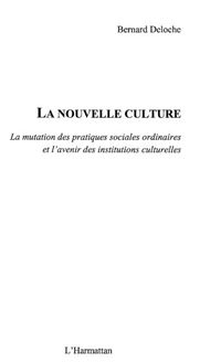 Produktbild: Nouvelle culture
