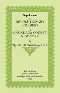 Produktbild: Supplement to Revolutionary Soldiers of Onondaga County, New York