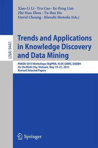 Produktbild: Trends and Applications in Knowledge Discovery and Data Mining