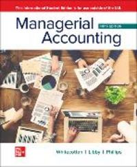 Produktbild: Phillips, F: Managerial Accounting ISE