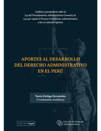 Produktbild: Aportes al desarrollo del Derecho Administrativo en el Per&uacute;