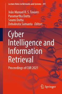 Produktbild: Cyber Intelligence and Information Retrieval