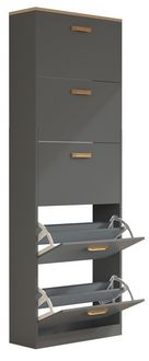Produktbild: Holz Schuhregal Schuhschrank Schuhkipper Halom XL