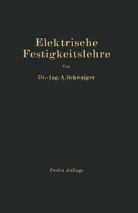 Produktbild: Elektrische Festigkeitslehre
