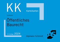 Produktbild: Karteikarten &Ouml;ffentliches Baurecht