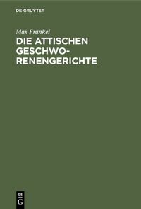 Produktbild: Die attischen Geschworenengerichte