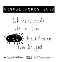 Bild vom Artikel Visual Words Black 2023 vom Autor 
