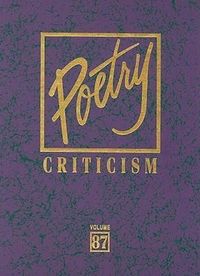 Produktbild: Poetry Criticism