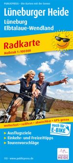 Bild vom Artikel Radwanderkarte Lüneburger Heide vom Autor Publicpress Verlag