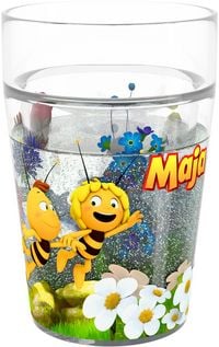 Produktbild: Glitzerbecher Biene Maja