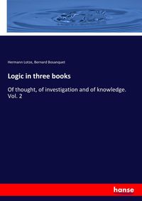 Produktbild: Logic in three books