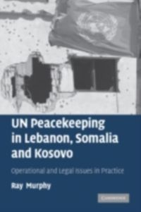 Produktbild: UN Peacekeeping in Lebanon, Somalia and Kosovo