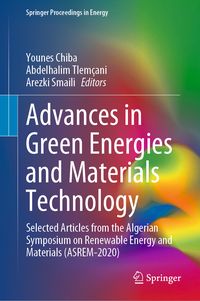 Produktbild: Advances in Green Energies and Materials Technology