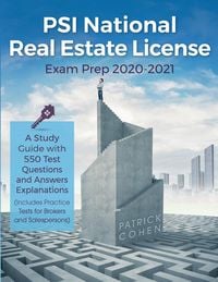 Produktbild: PSI National Real Estate License Exam Prep 2020-2021