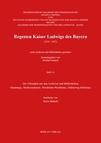 Produktbild: Regesten Kaiser Ludwigs des Bayern (1314-1347)