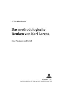 Produktbild: Das methodologische Denken bei Karl Larenz