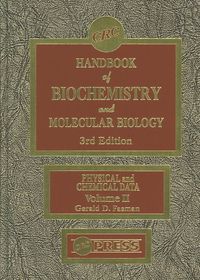 Produktbild: Handbook of Biochemistry: Section D Physical Chemical Data, Volume II