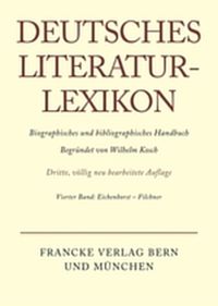 Produktbild: Deutsches Literatur-Lexikon / Eichenhorst - Filchner