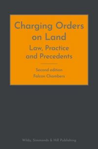 Produktbild: Falcon Chambers: Charging Orders on Land: Law, Practice and