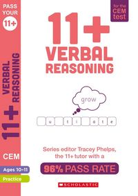 Produktbild: 11+ Verbal Reasoning Practice and Assessment for the CEM Test Ages 10-11