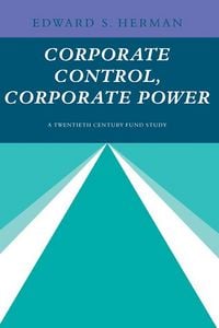 Produktbild: Corporate Control, Corporate Power