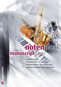 Produktbild: Notenblock