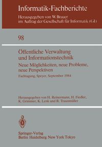 Bild vom Artikel Öffentliche Verwaltung und Informationstechnik vom Autor Heinrich Reinermann