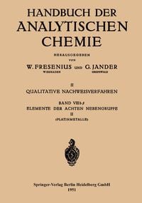 Produktbild: Elemente der Achten Nebengruppe