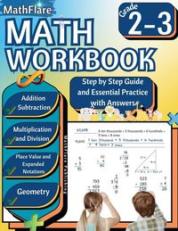 Produktbild: MathFlare - Math Workbook 2nd and 3rd Grade
