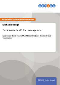 Produktbild: Professionelles Fehlermanagement