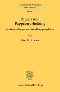 Produktbild: Papier- und Pappeverarbeitung.