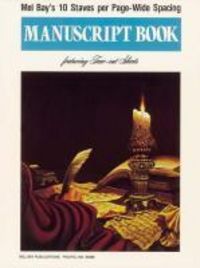 Produktbild: Manuscript Book 10-Stave