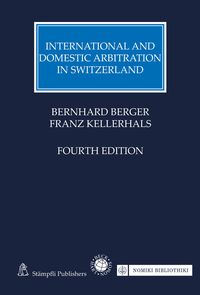 Produktbild: International and Domestic Arbitration in Switzerland