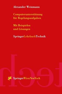 Produktbild: Computerunterst&uuml;tzung f&uuml;r Regelungsaufgaben