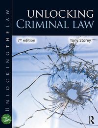 Produktbild: Storey, T: Unlocking Criminal Law