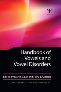 Produktbild: Handbook of Vowels and Vowel Disorders