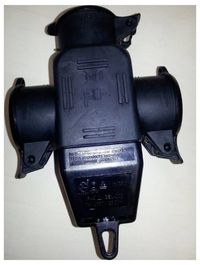 Produktbild: N & L 10195 3fach-Kupplung Gummi 230V Schwarz IP44